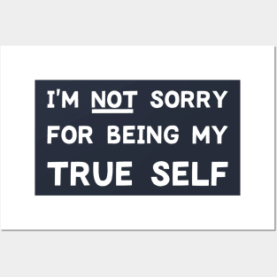 I’m Not Sorry Posters and Art